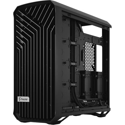 Fractal Design Torrent Caja Mid-Tower Negra con Panel Lateral de Acero y 5 Ventiladores