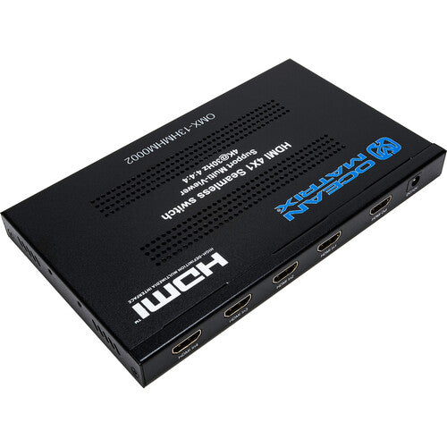 Ocean Matrix 4K HDMI 4 x 1 Multi-visor con Control IR 3840x2160 HDCP 1.4