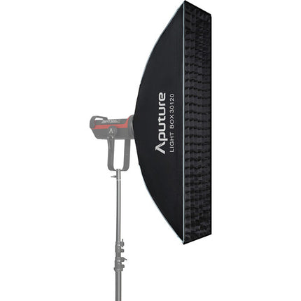 Aputure Light Box 30120 Caja de Luz 12 x 48" Profundidad 15.7" con Difusores y Rejilla