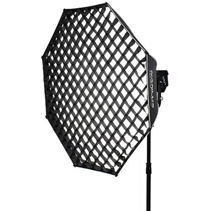 Nanlux Octagonal Softbox 59 Pulgadas Interior Plateado con Filtro y Parrilla