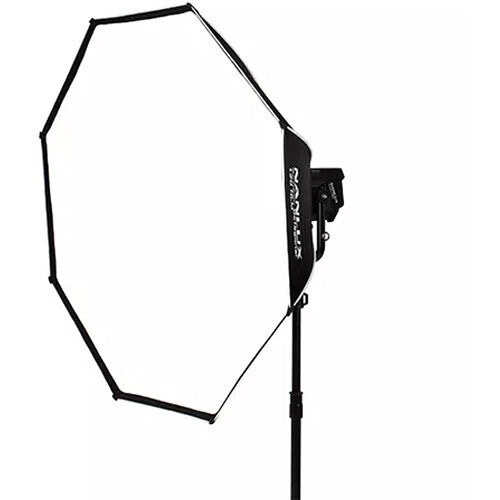 Nanlux Octagonal Softbox 59 Pulgadas Interior Plateado con Filtro y Parrilla