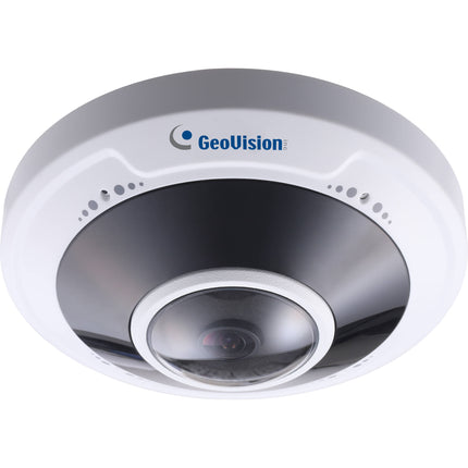GeoVision GV-FER5702 Cámara de Red Fisheye Exterior 5MP Visión Nocturna 65ft 180° Campo Visual