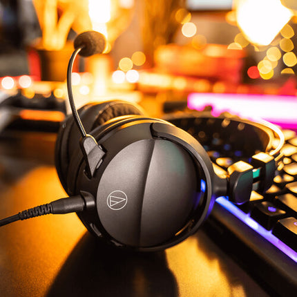 Audio-Technica ATH-GL3 Auriculares Gaming Over-Ear 45mm Micrófono desmontable