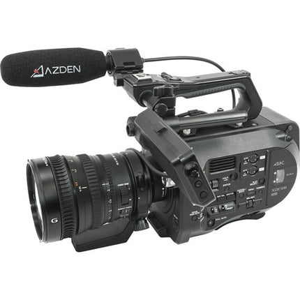 Azden SGM-250CX Micrófono Shotgun Corto con Shockmount y Cable XLR 33 cm