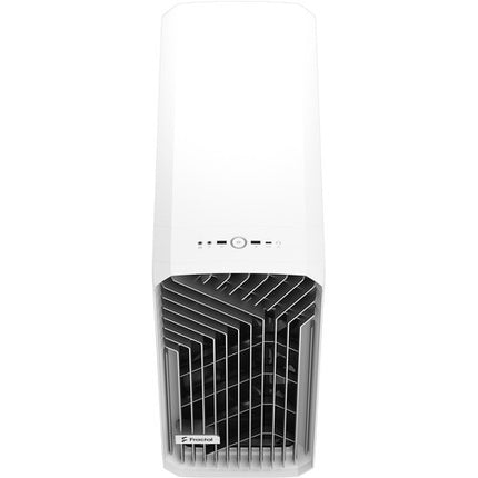 Fractal Design Torrent Caja Mid Tower con Panel Lateral de Vidrio Templado Soporta Radiadores de 16.5 Pulgadas y Tarjetas Gráficas de 18.1 Pulgadas Blanca