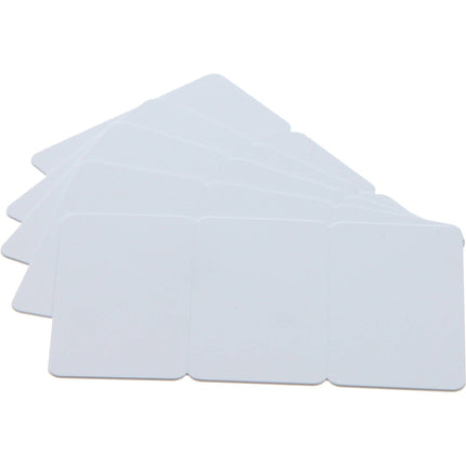 Evolis PVC Blank 3TAG Cartas para Impresoras ID 100 Unidades 30 mil Blanco
