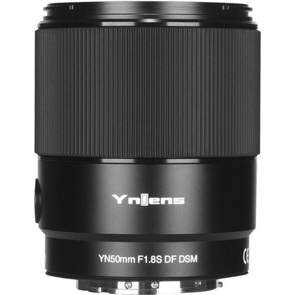 Yongnuo YN 50mm f1.8S DF DSM Lente para Sony E con diafragma de 9 hojas y recubrimiento multilayer