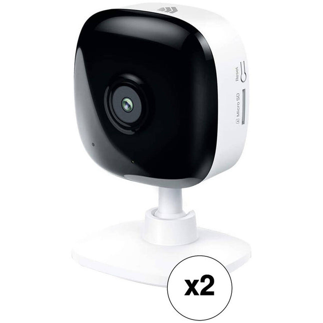 TP-Link EC60 Kasa Spot Cámara de Seguridad Interior 1080p Visión Nocturna 2-Pack