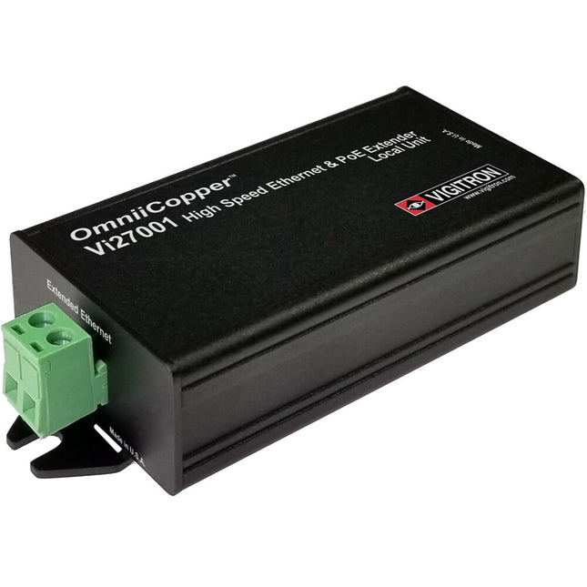 Vigitron OmniiCopper Vi27001 Receptor PoE Ethernet 3000 pies 36W 10/100 Mbps