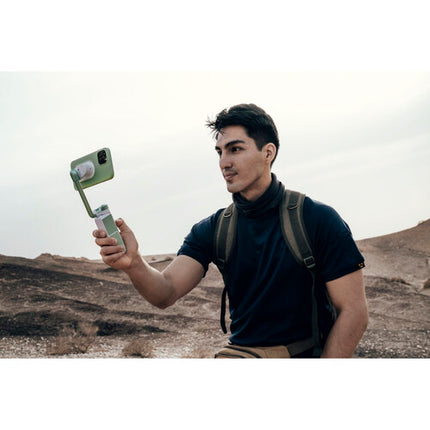 Power Vision S1 Estabilizador Smartphone 3 Ejes Verde Ligero Plegable