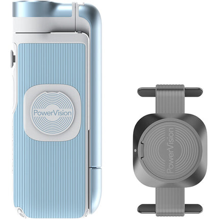 Power Vision S1 Gimbal Smartphone Azul 3 Ejes 15 Horas Batería