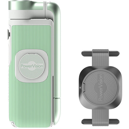 Power Vision S1 Estabilizador Smartphone 3 Ejes Verde Ligero Plegable