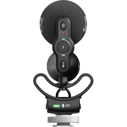 JOBY Wavo PRO Micrófono Shotgun híbrido para cámara 60 horas batería USB y 3.5mm