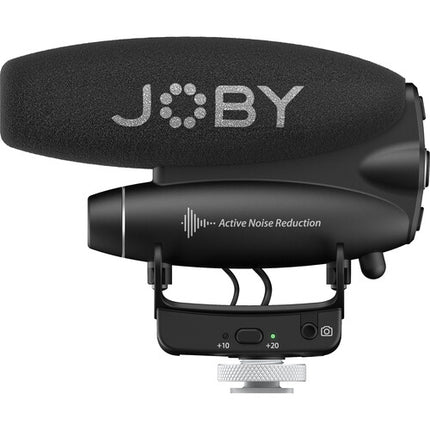 JOBY Wavo PRO Micrófono Shotgun híbrido para cámara 60 horas batería USB y 3.5mm