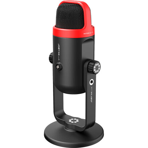 JOBY Wavo POD Micrófono USB de escritorio con filtro anti pop y cables USB tipo C y A