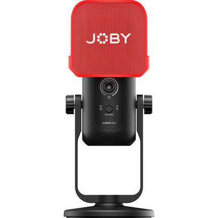 JOBY Wavo POD Micrófono USB de escritorio con filtro anti pop y cables USB tipo C y A