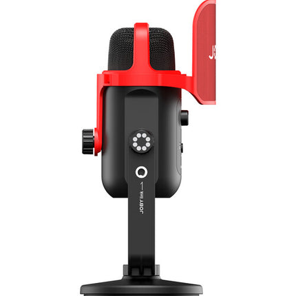JOBY Wavo POD Micrófono USB de escritorio con filtro anti pop y cables USB tipo C y A