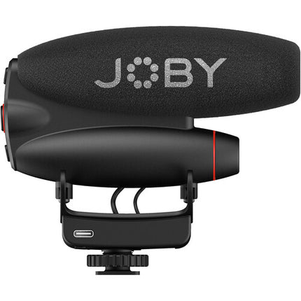 JOBY Wavo PRO DS Micrófono Shotgun para Cámara con Batería 60H USB y TRS