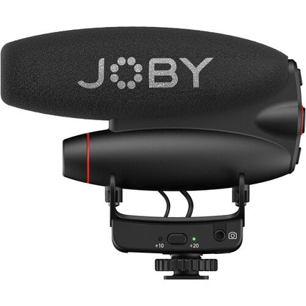 JOBY Wavo PRO DS Micrófono Shotgun para Cámara con Batería 60H USB y TRS
