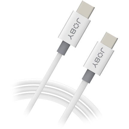 Cable USB Tipo C a Tipo C JOBY Charge & Sync 2 m 60W 3A Blanco