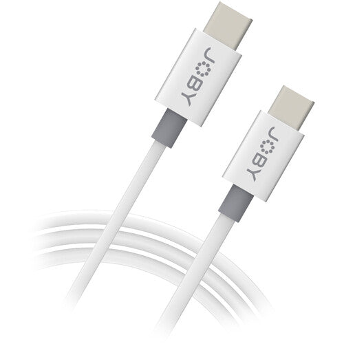 Cable USB Tipo C a Tipo C JOBY Charge & Sync 2 m 60W 3A Blanco