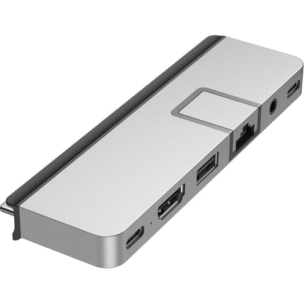 HYPER DUO PRO 7 en 2 Hub USB-C Plata 100W Thunderbolt 4 HDMI