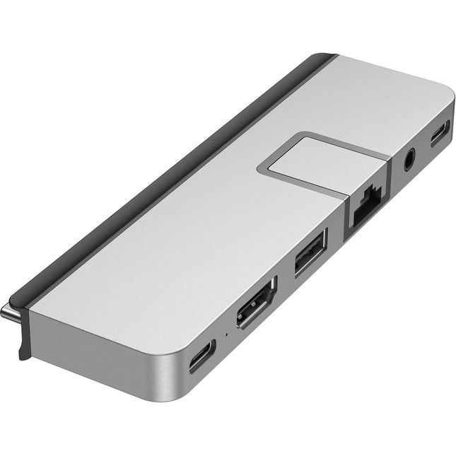 HYPER DUO PRO 7 en 2 Hub USB-C Plata 100W Thunderbolt 4 HDMI