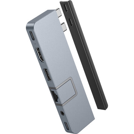 HYPER DUO PRO 7-en-2 Hub USB-C con Thunderbolt 4 HDMI y 100W Power Delivery