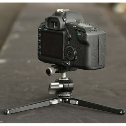 Leofoto MT-02 Mini trípode de mesa capacidad 5 kg altura mínima 2.8 cm