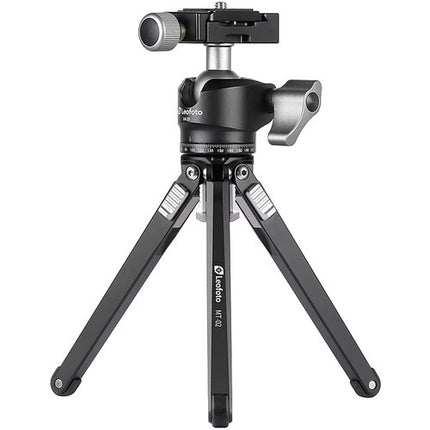 Leofoto MT-02 Mini Trípode de Mesa con Cabezal Bola Arca LH-25 3.8" 11 lb