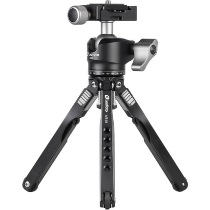 Leofoto MT-03 trípode de mesa plegable con cabezal bola LH-25 11 lb carga
