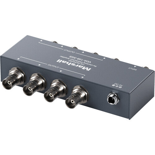Marshall Electronics 1 x 8 Amplificador de Distribución SDI 3G HD SD con 8 Salidas y Ecualización Automática
