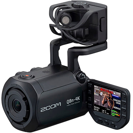 Zoom Q8n-4K Grabadora de Video UHD 4K 30fps Lente Gran Angular 150°