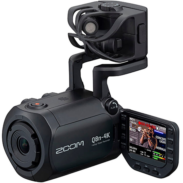 Zoom Q8n-4K Grabadora de Video UHD 4K 30fps Lente Gran Angular 150°