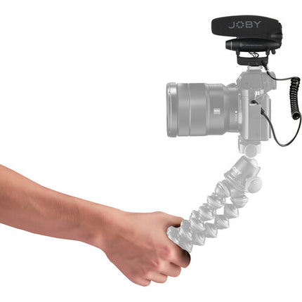 JOBY Wavo PRO Micrófono Shotgun híbrido para cámara 60 horas batería USB y 3.5mm