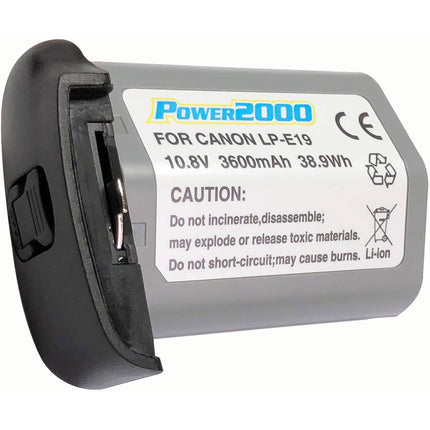Power2000 ACD-445 Batería para Canon LP-E19 10.8V 3600mAh Litio-Ion