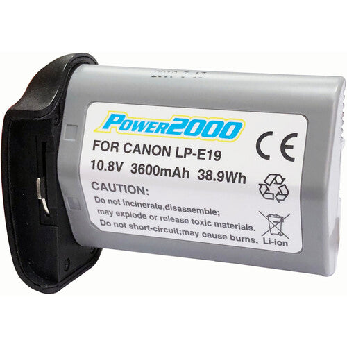 Power2000 ACD-445 Batería para Canon LP-E19 10.8V 3600mAh Litio-Ion