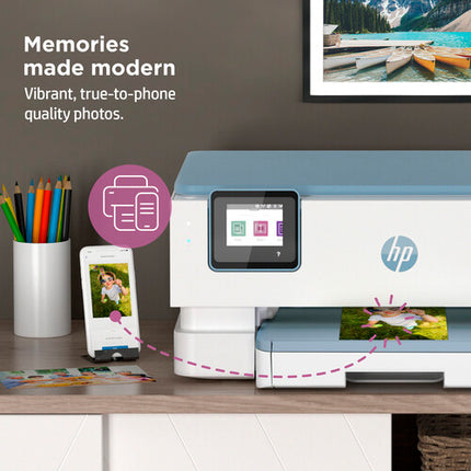 HP ENVY Inspire 7255e Impresora Multifuncional Color 1200x1200 dpi Negra 4800x1200 dpi Color