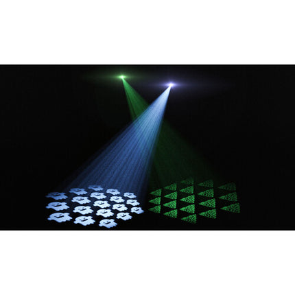 CHAUVET DJ Obsession HP Proyector LED Gobo Compacto 100W con 10 Gobos Festivos