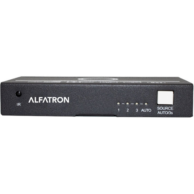 Alfatron 3x1 con control IR conmutador HDMI 4K60 HDR Dolby Vision