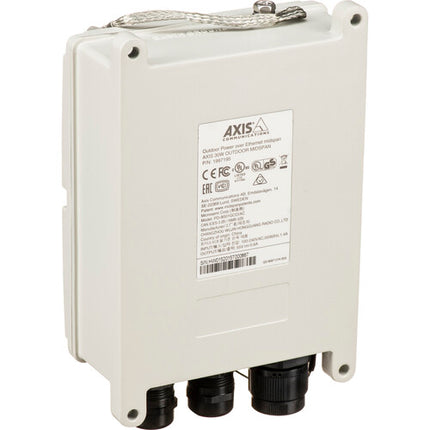 Axis Communications Midspan PoE Exterior 30W 1 Puerto IP67 NEMA 4X