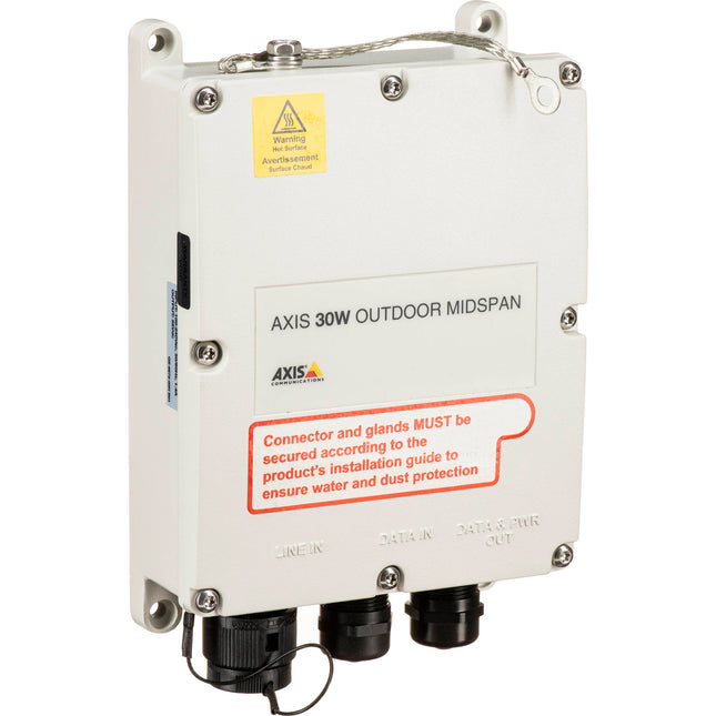 Axis Communications Midspan PoE Exterior 30W 1 Puerto IP67 NEMA 4X