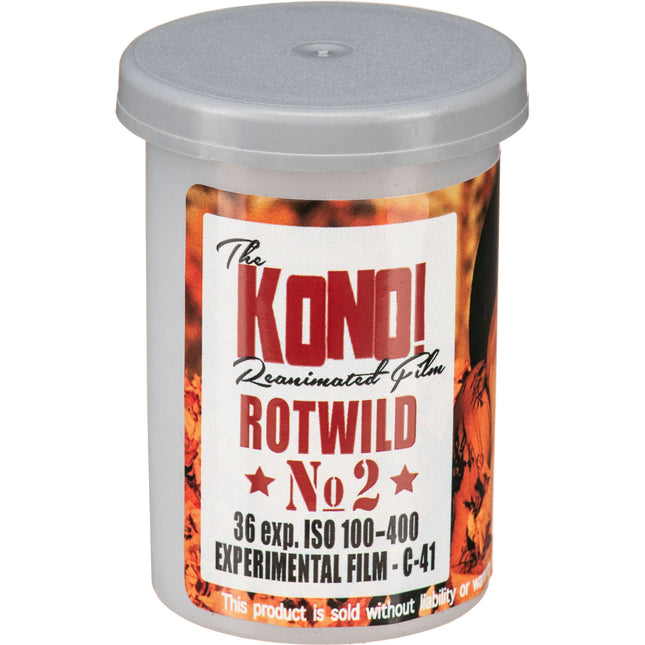 KONO ROTWILD No 2 Película negativa color 35mm ISO 100-400 36 exposiciones