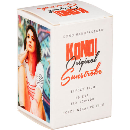 KONO ORIGINAL SUNSTROKE 200 Película Fotográfica Color Negativo 35mm ISO 200 36 Exposiciones