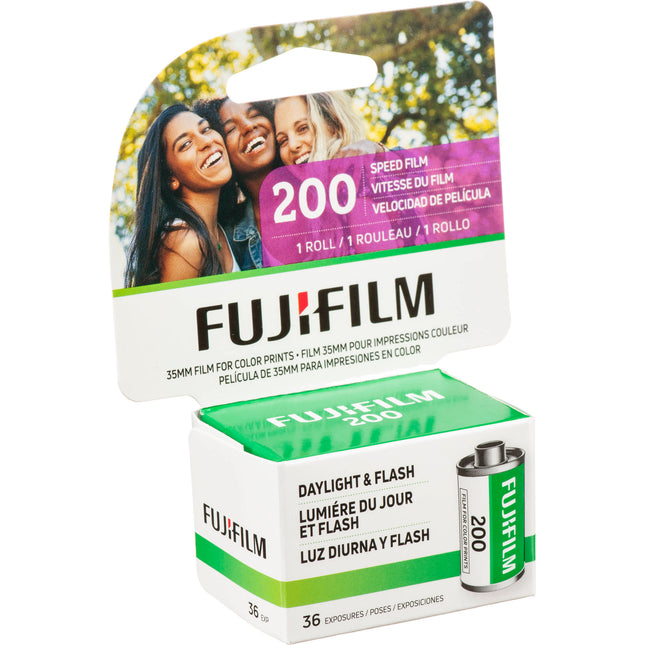 FUJIFILM 200 Película en Color Negativo 35mm ISO 200 36 Exposiciones