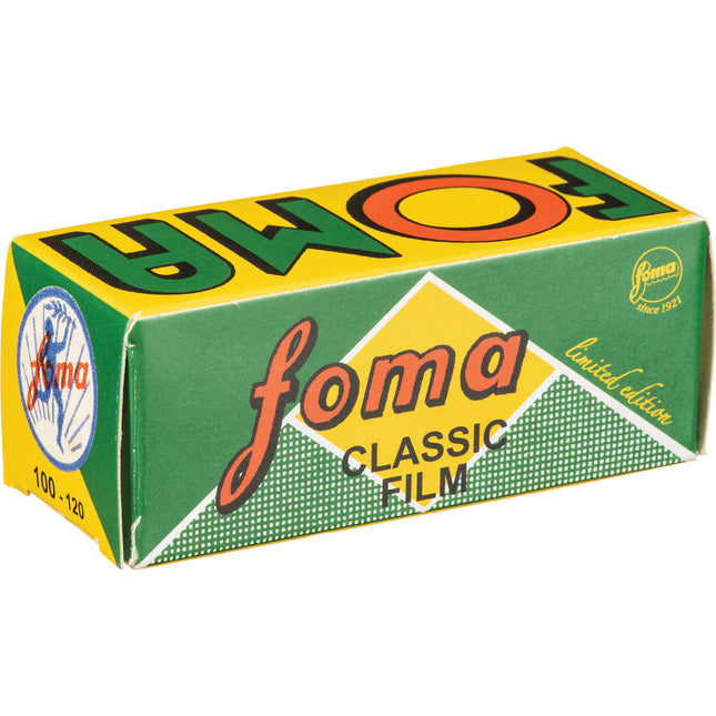 Foma Fomapan Retro 100 Película Blanco y Negro ISO 100 120 Rollos