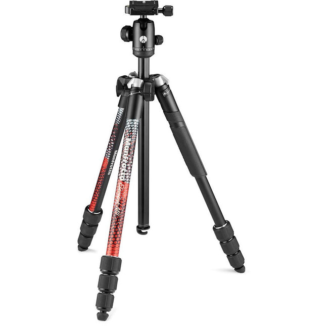 Manfrotto Element MII Trípode de Aluminio con Cabezal 63" Altura 17.6 lb Capacidad