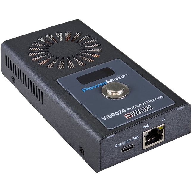 Vigitron Medidor de Carga PoE con Monitor de Voltaje 37-57 V 74W Máx