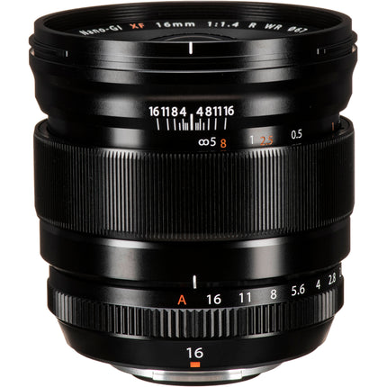 FUJIFILM XF 16mm f/1.4 R WR Objetivo APS-C 24mm Apertura f/1.4-16 Resistente al Clima