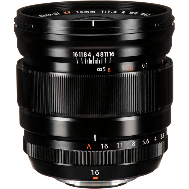 FUJIFILM XF 16mm f/1.4 R WR Objetivo APS-C 24mm Apertura f/1.4-16 Resistente al Clima